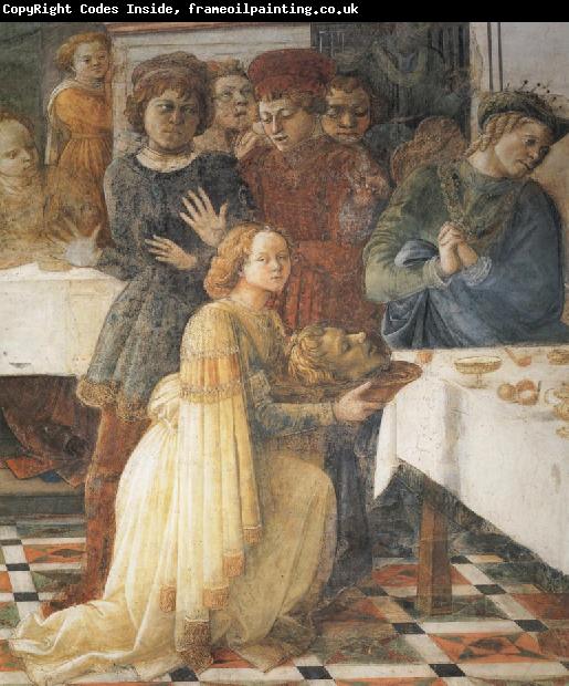 Fra Filippo Lippi Details of The Feast of Herod